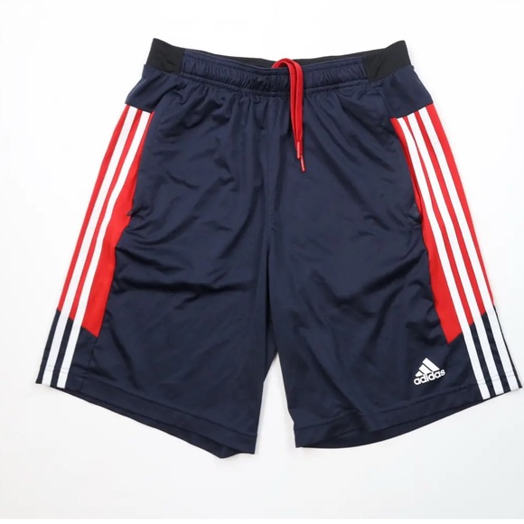 - Adidas Primegreen Mens Size large Shorts Gym Running Training Athletic… - Picture 1 of 12